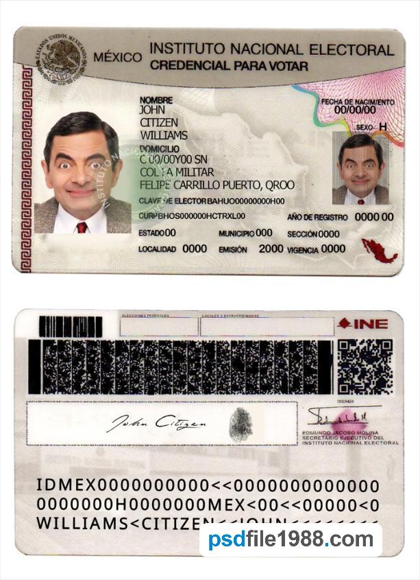 Mexico Instituto Nacional Version 2